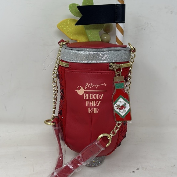 Betsy’s Johnson Bloody Mary bar it’s bloody good crossbody - Picture 4 of 8